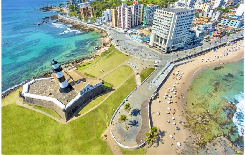 Flat A Beira Mar Na Barra Lägenhet Salvador Exteriör bild